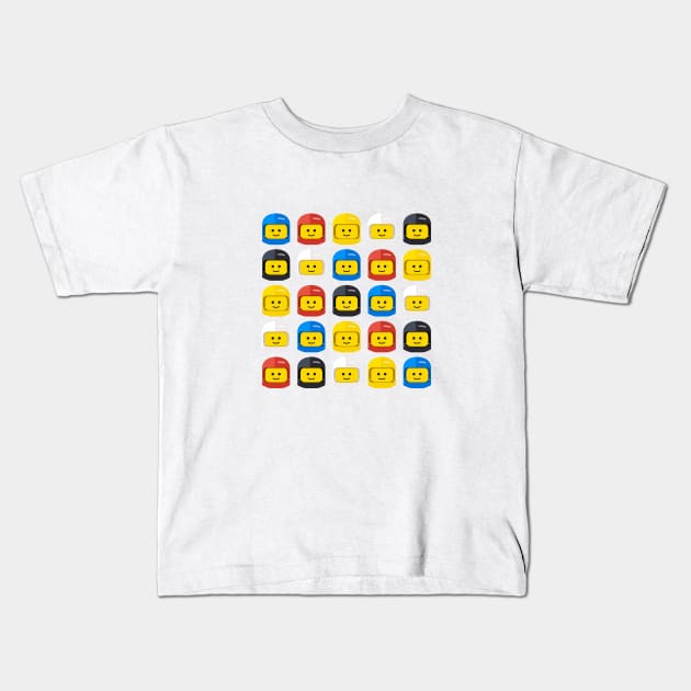 Lego Classic Space Kids T-Shirt by SilverfireDesign